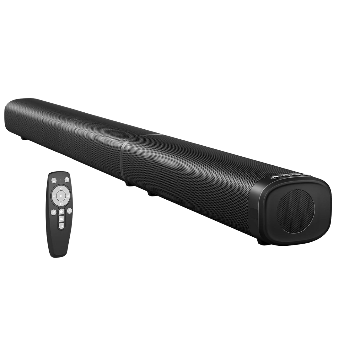 100W Bluetooth 5.3 Sound Bar for Smart TV with Detachable Speakers