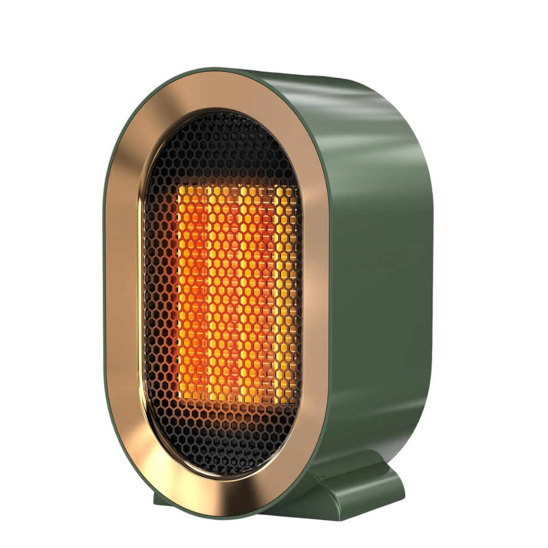1200W PTC Space Heater with Adjustable Tilt, 2 Modes, and Auto Shut Off