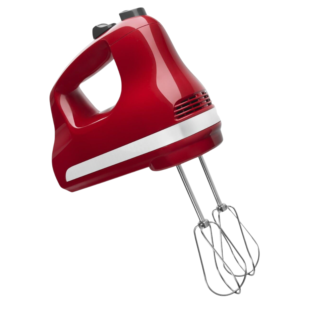 5 Speed Hand Mixer with Turbo Beaters, Lightweight & Compact