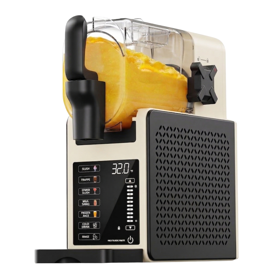 92oz Slushie Machine with 6 Presets, LED Display, Auto Clean