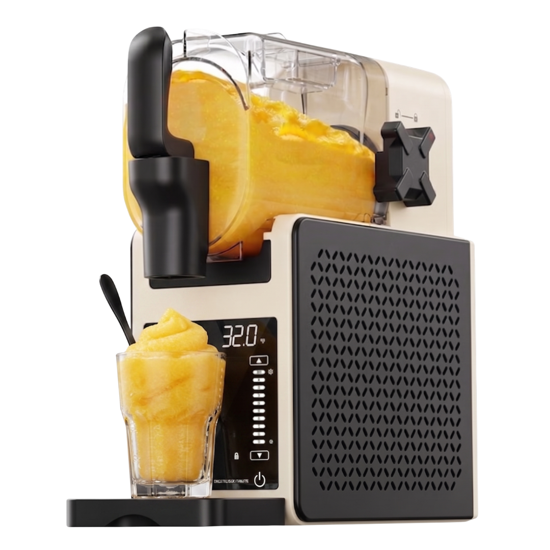 92oz Slushie Machine with 6 Presets, LED Display, Auto Clean