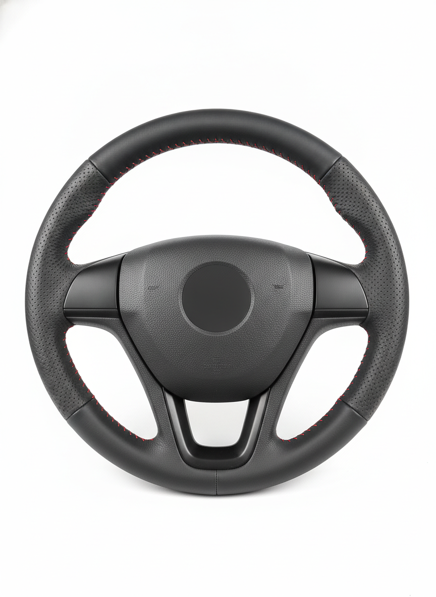 Steering Wheel Covers Microfiber Leather Perforated Steering Wheel Cover