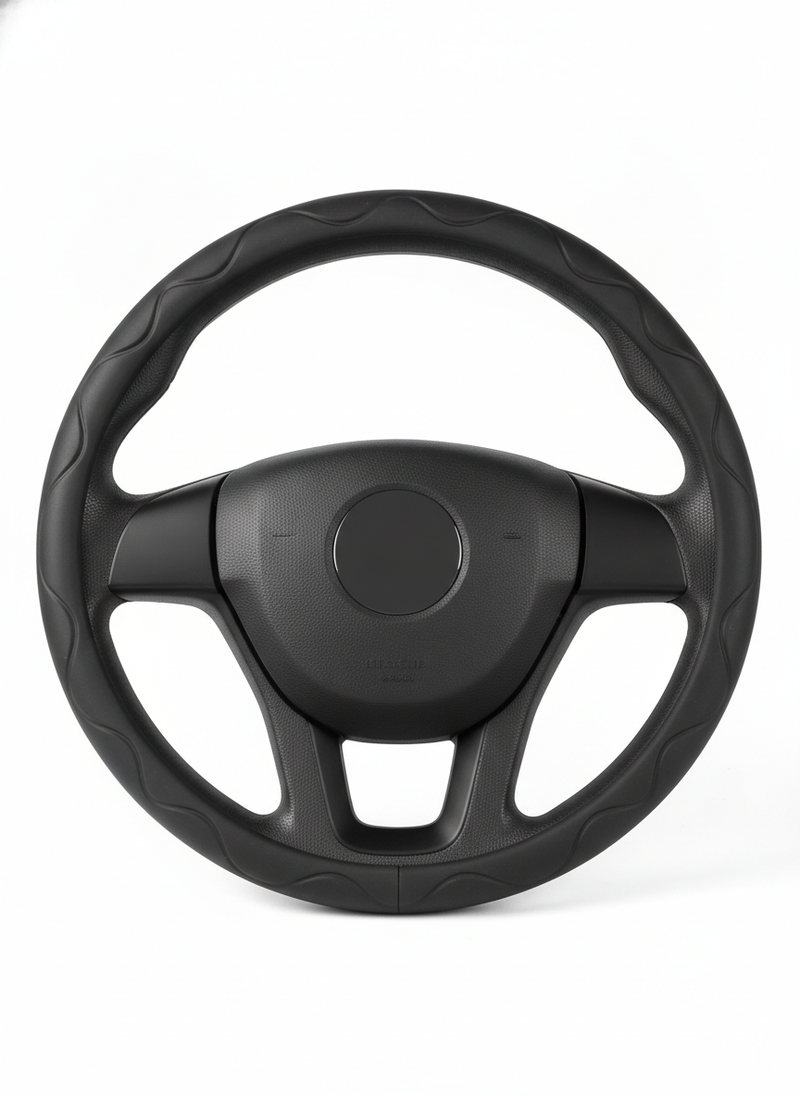 Steering Wheel Covers Ergonomic Silicone Embossed Steering Wheel Cover