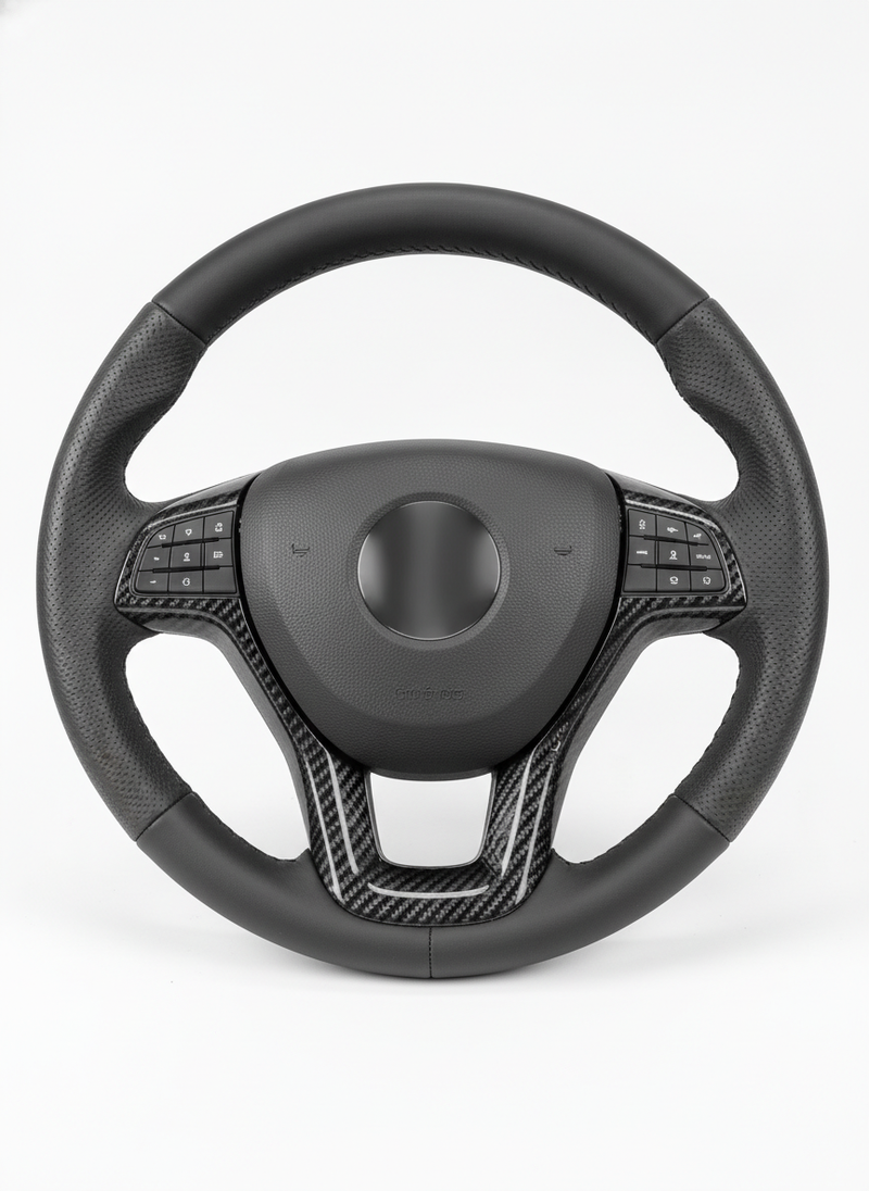 Steering Wheel Covers Carbon Fiber Texture Sport Steering Wheel Cover