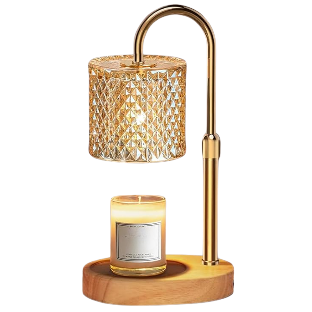 Adjustable Candle Warmer Lamp with Timer and Dimmer Control