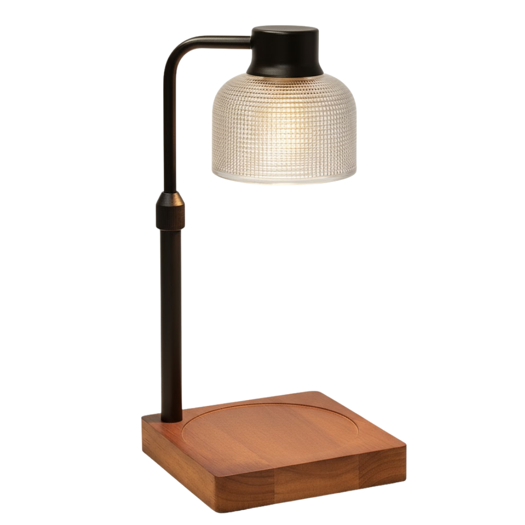 Candle Warmer Lamp with Timer, Adjustable Height, & Dimming Control