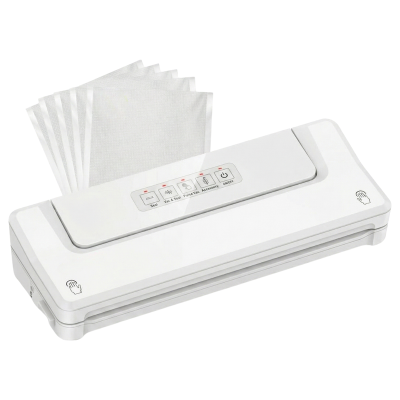 Compact Vacuum Sealer Machine with Multiple Modes and 5 Bags