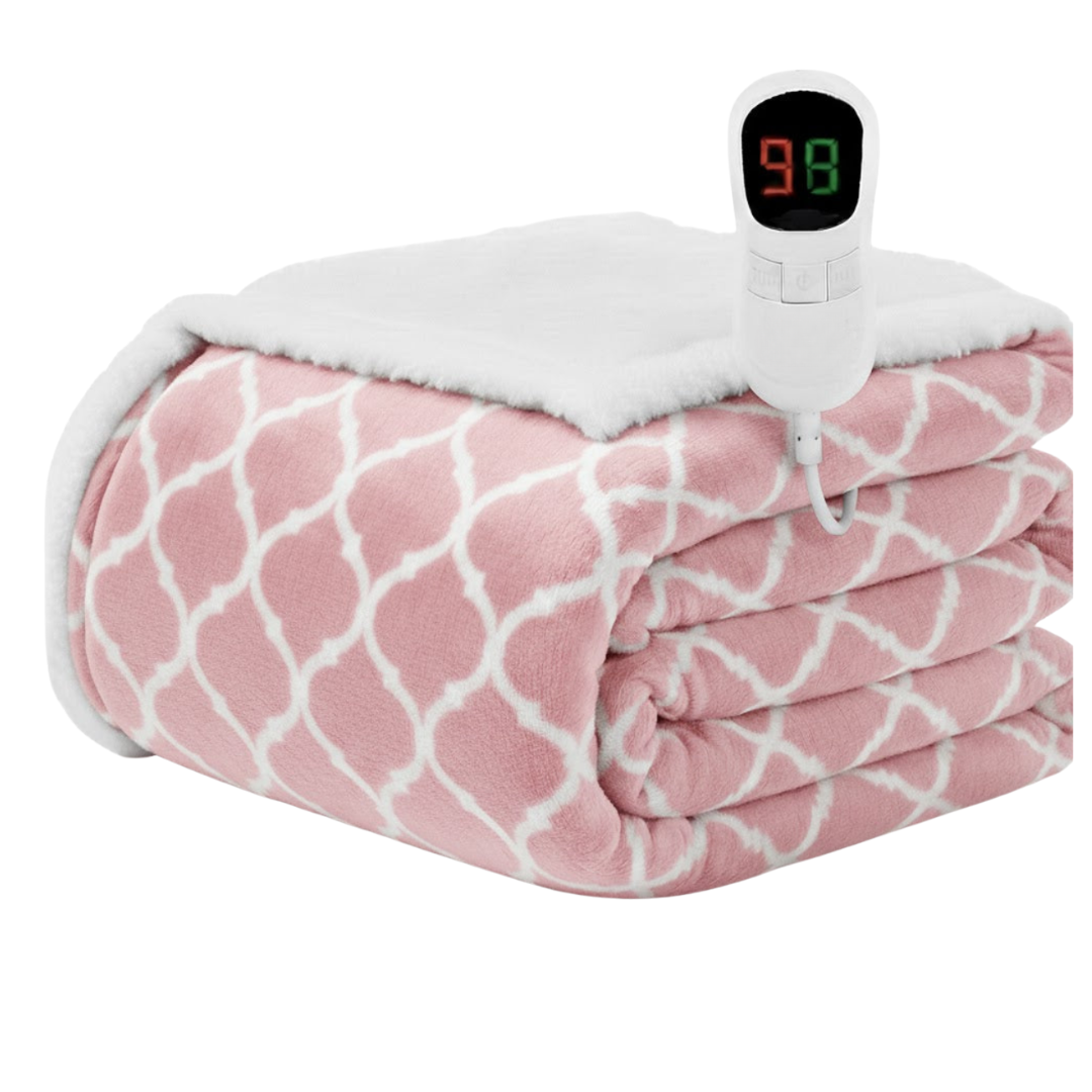Full Size Heated Blanket with 10 Heat Levels and Auto Shut-Off