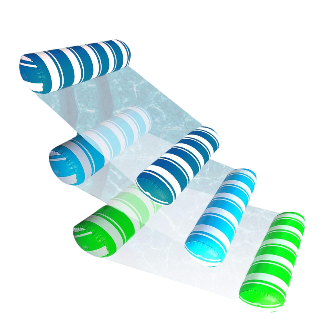 Inflatable Pool Float Hammock Lounge Chair Multi-Piece Set