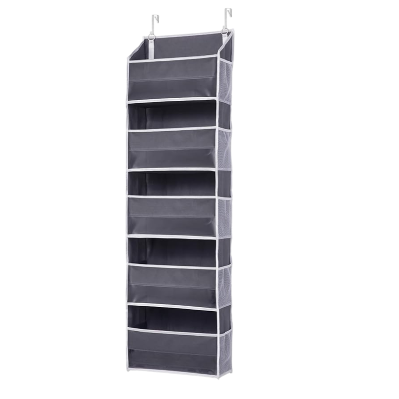 Over Door Hanging Organizer with 5 Pockets & Side Mesh Storage