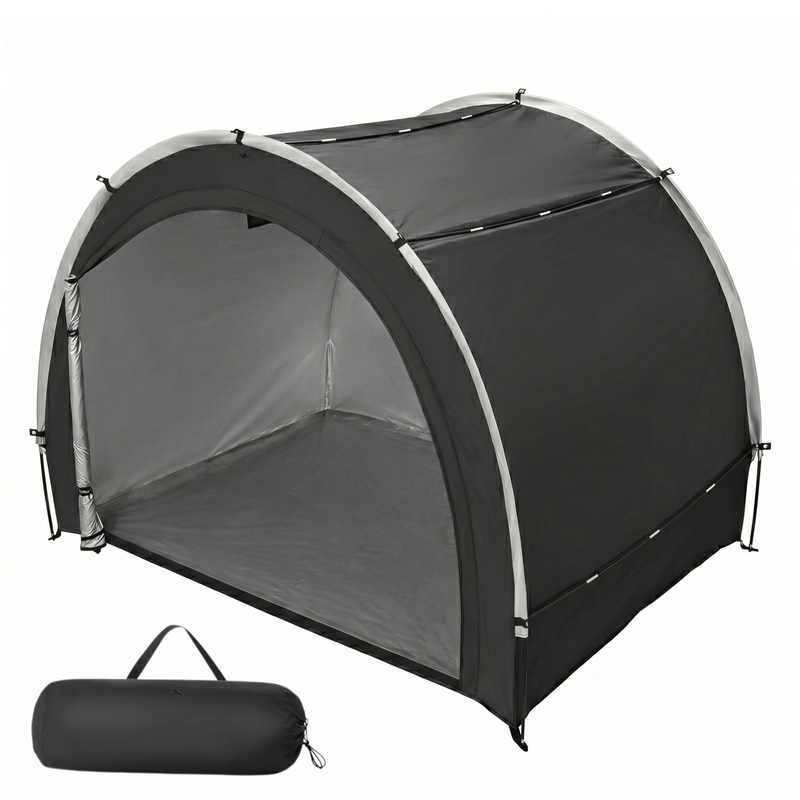 Portable Bike Storage Shed Tent for Patio and Lawn Equipment