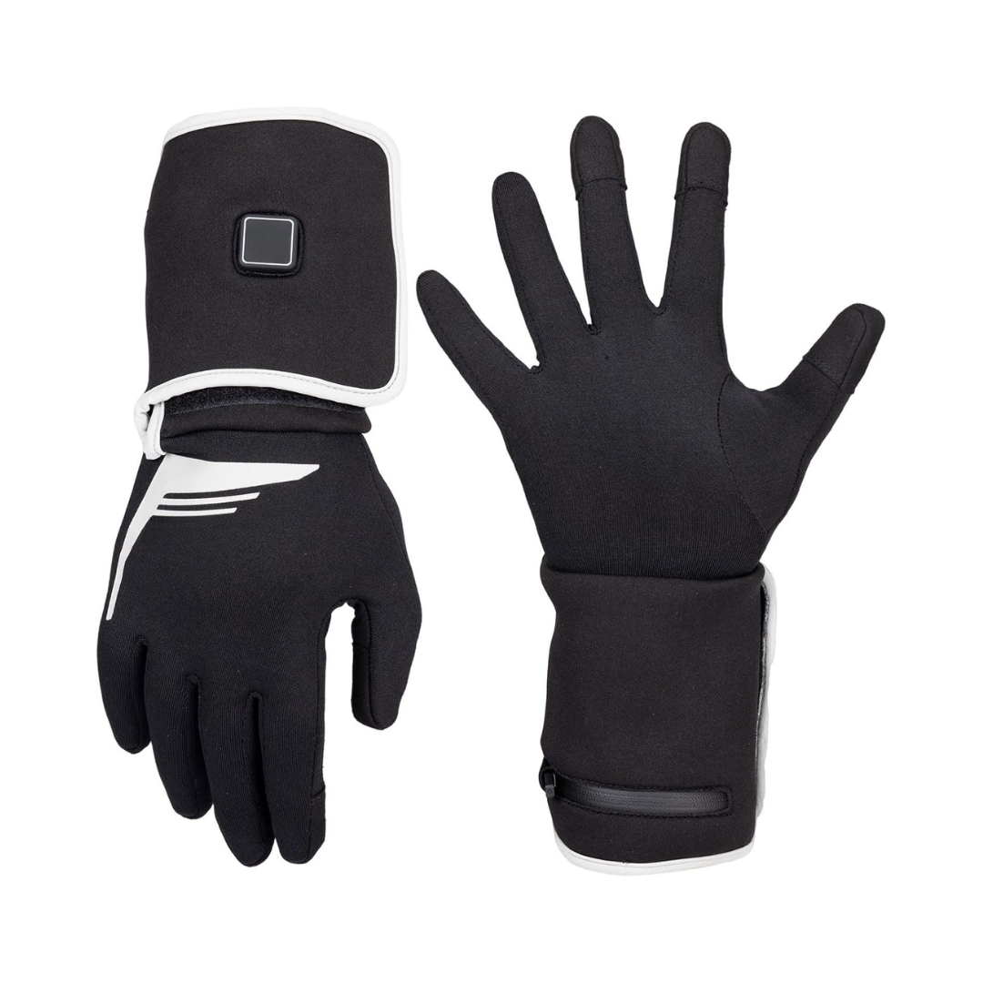 Rechargeable Heated Gloves with 3 Heat Levels and Touchscreen Fingers