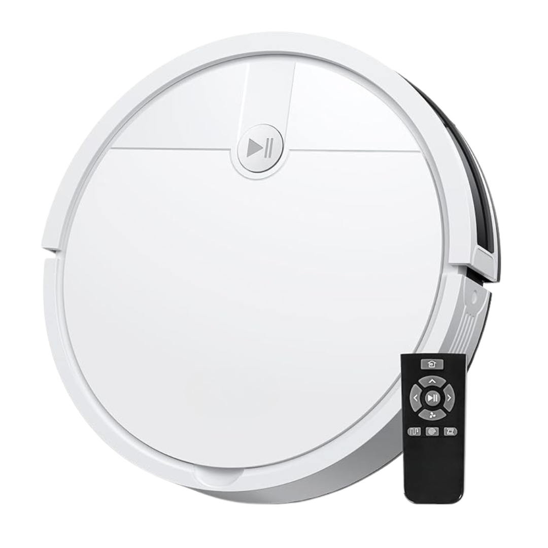 Smart Robot Vacuum Cleaner with Tangle-Free Suction and Auto-Charging