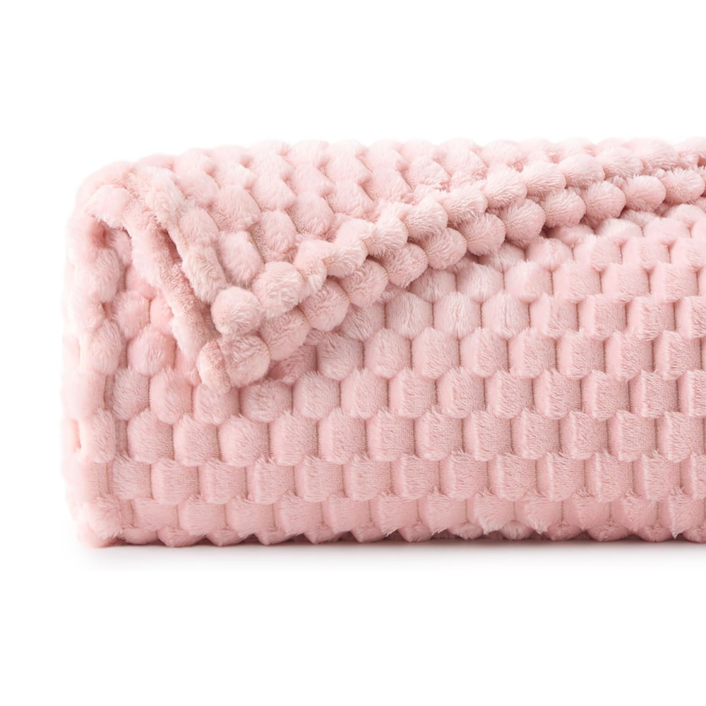 Soft Fleece Jacquard Blanket for Couch, Bed and Home Decor 3D Texture