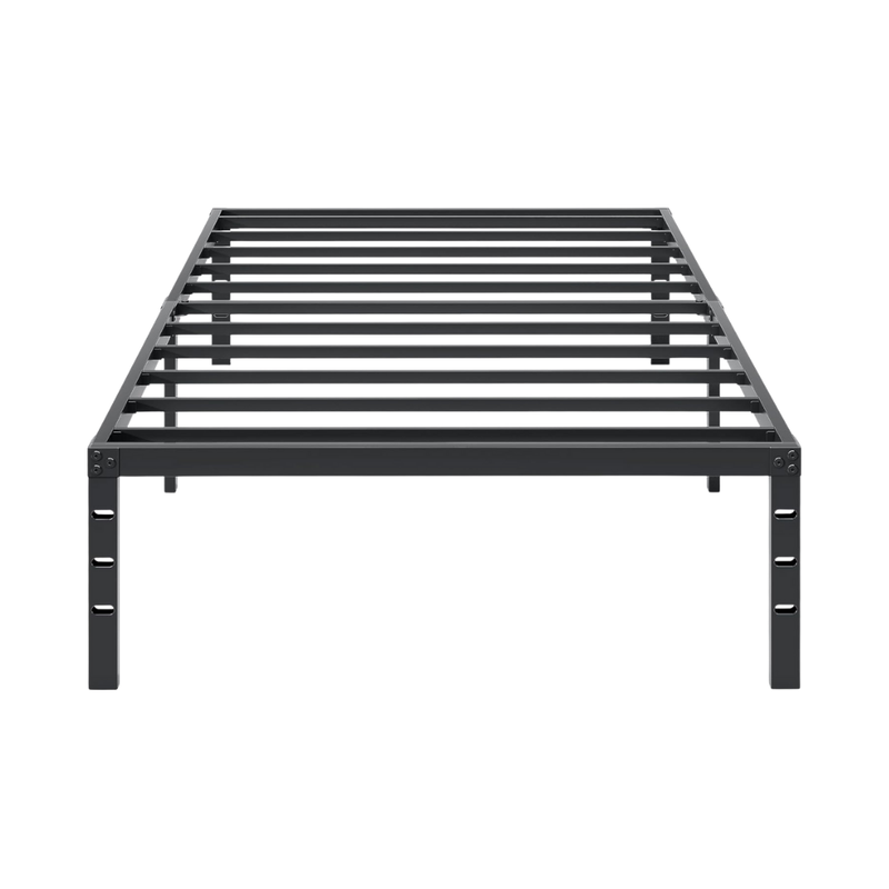 Steel Platform Bed Frame 18-Inch High with Underbed Storage Space