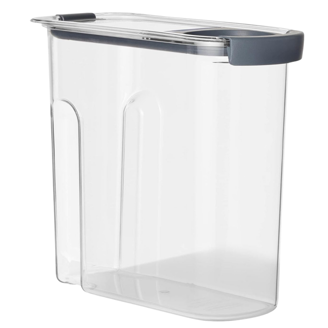 Transparent Food Storage Containers with Airtight Lids for Kitchen