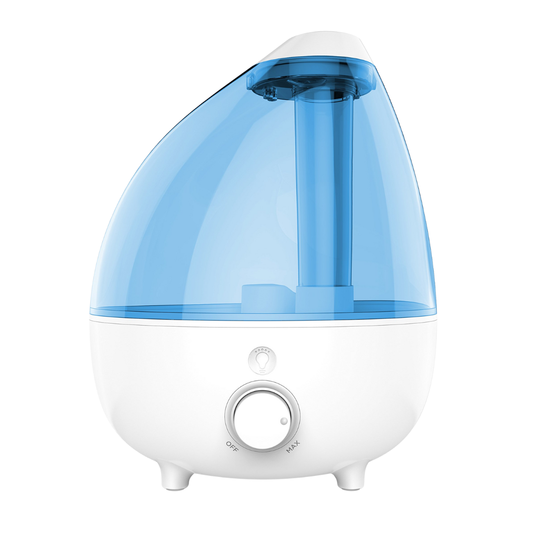 Ultrasonic Cool Mist Humidifier with Night Light for Bedrooms