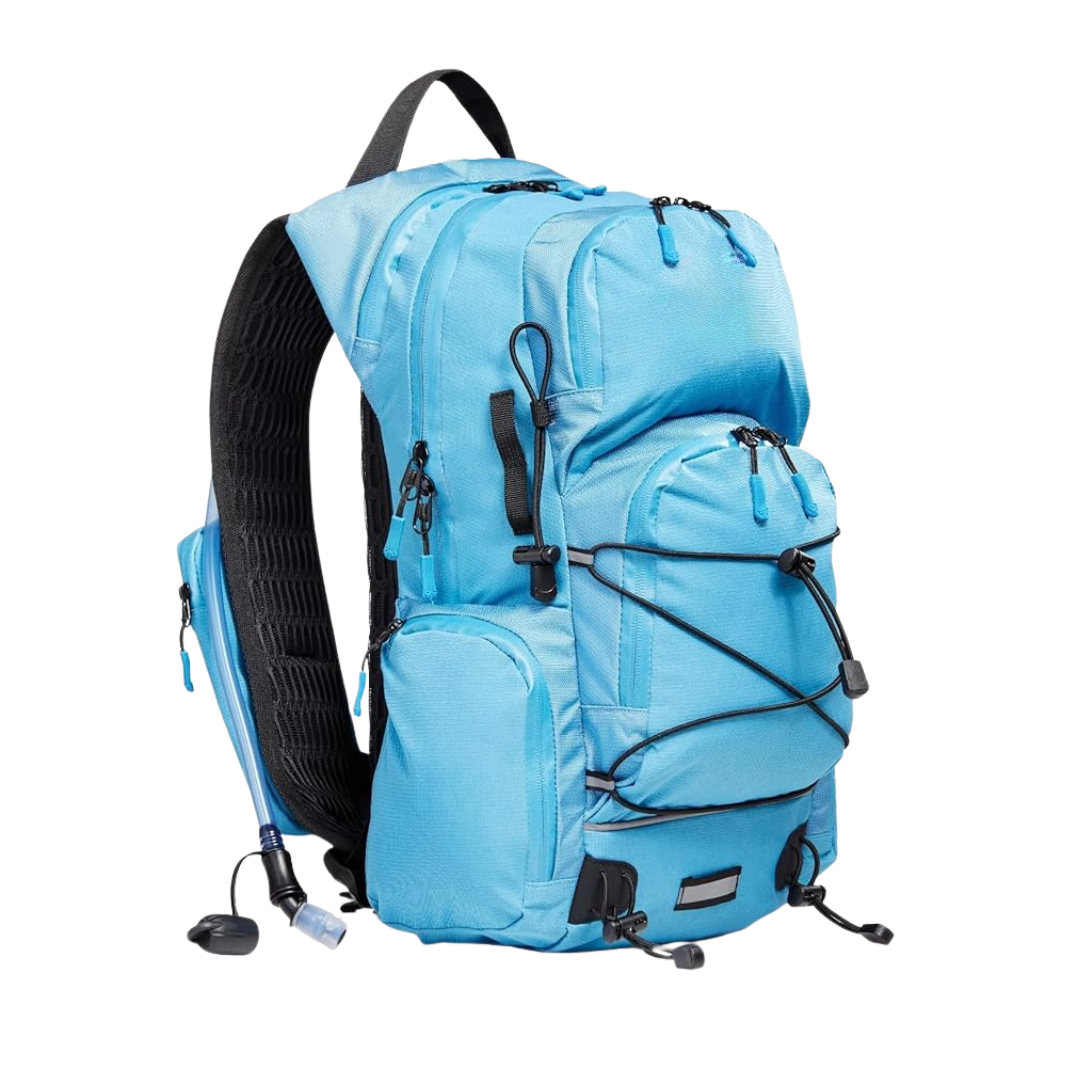 Waterproof 22L Hydration Backpack with 2L Bladder for Hiking