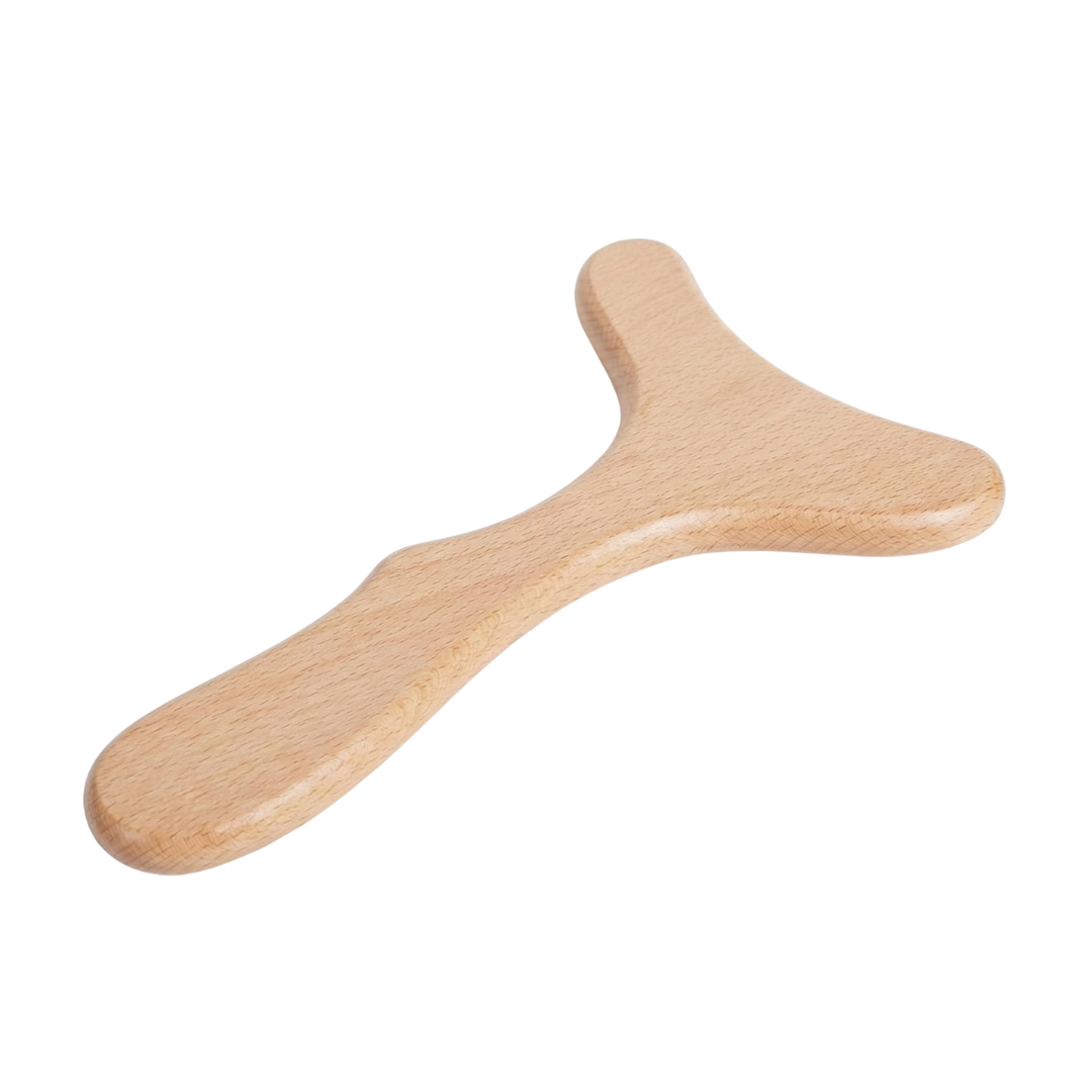 Wooden Manual Massage Tool for Body Application and Hand Use